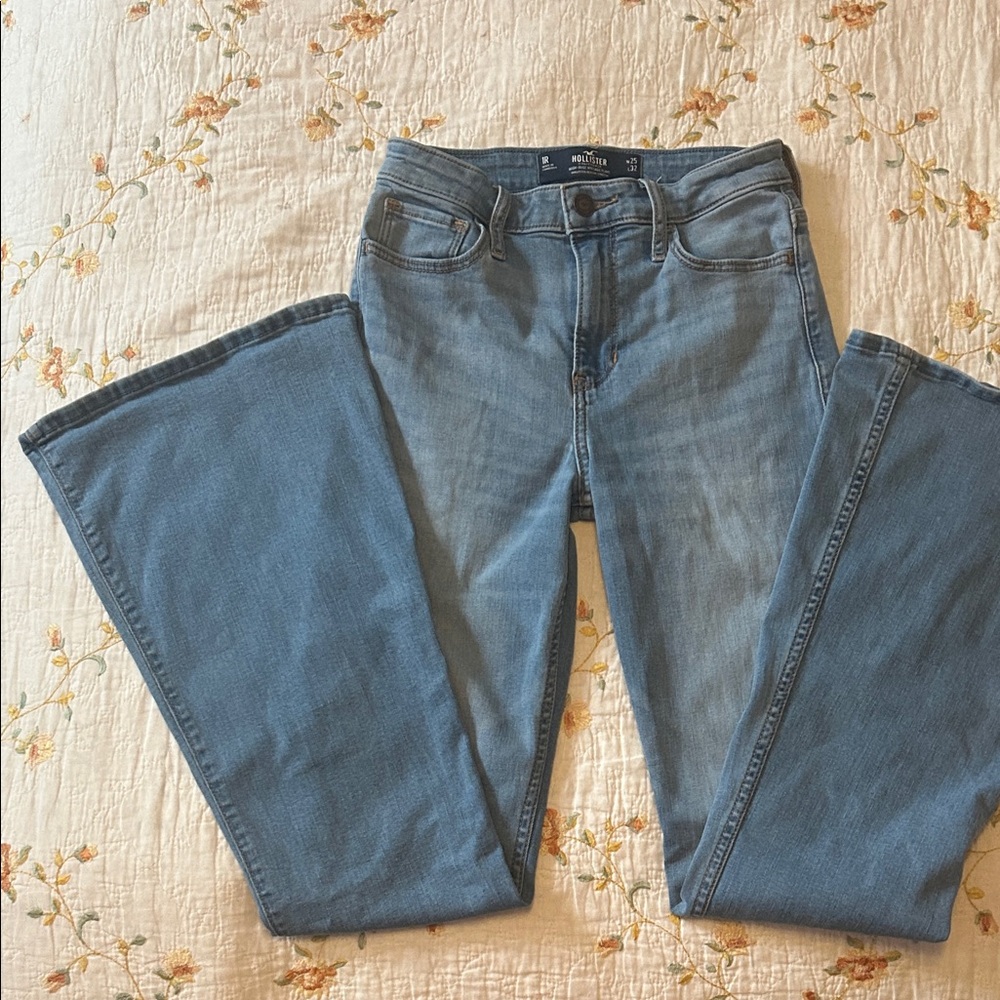 Hollister Light Blue Flare Jeans